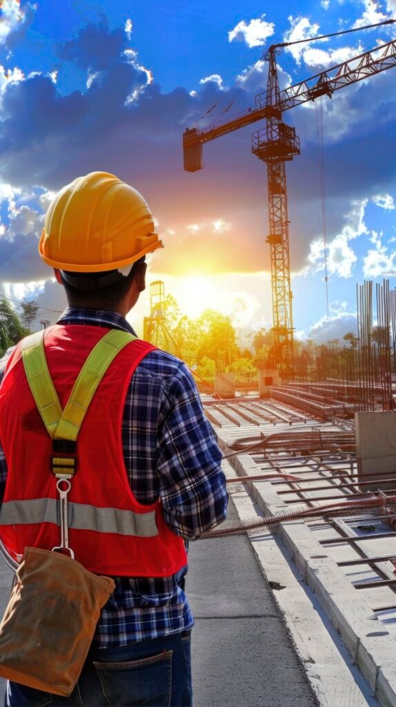 portrait male engineer working field engineers day celebration